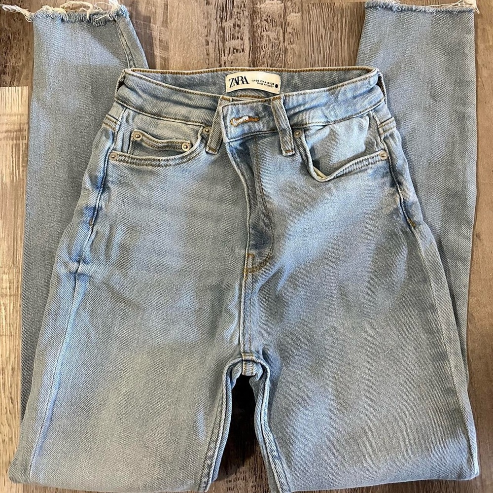 Zara High Waist Skinny Jeans